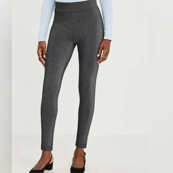 Ann Taylor Loft Shimmer Ponte Pants - Picture 3 of 4